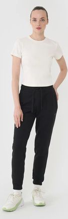 4F spodnie damskie bawełniane dresowe 4FWMM00TTROF1138 czarne