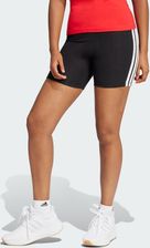 Zdjęcie adidas Szorty Essentials 3-Stripes High Waisted Biker Białe - Szczytna