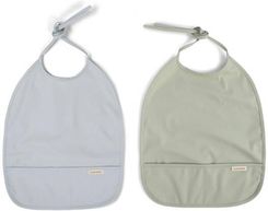Zdjęcie Filibabba Śliniak Wiązany 2Szt. Pearl Blue + Desert Sage - Strzelno