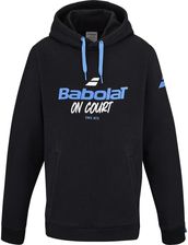 Zdjęcie Bluza dziecięca Babolat  Exercise Hood Sweat Jr Black 6 - 8 lat - Myszków