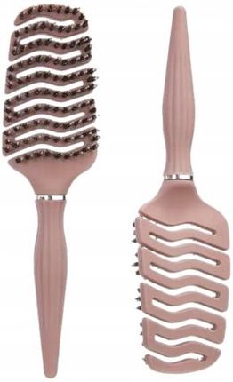 Szczotka do włosów z NATURLANEGO WŁOSIA DZIKA ergonomiczna antystatyczna
