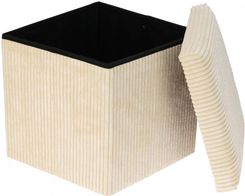 Pudełko do przechowywania eleganckie 38x38x38cm Funkcjonalne z przykrywką