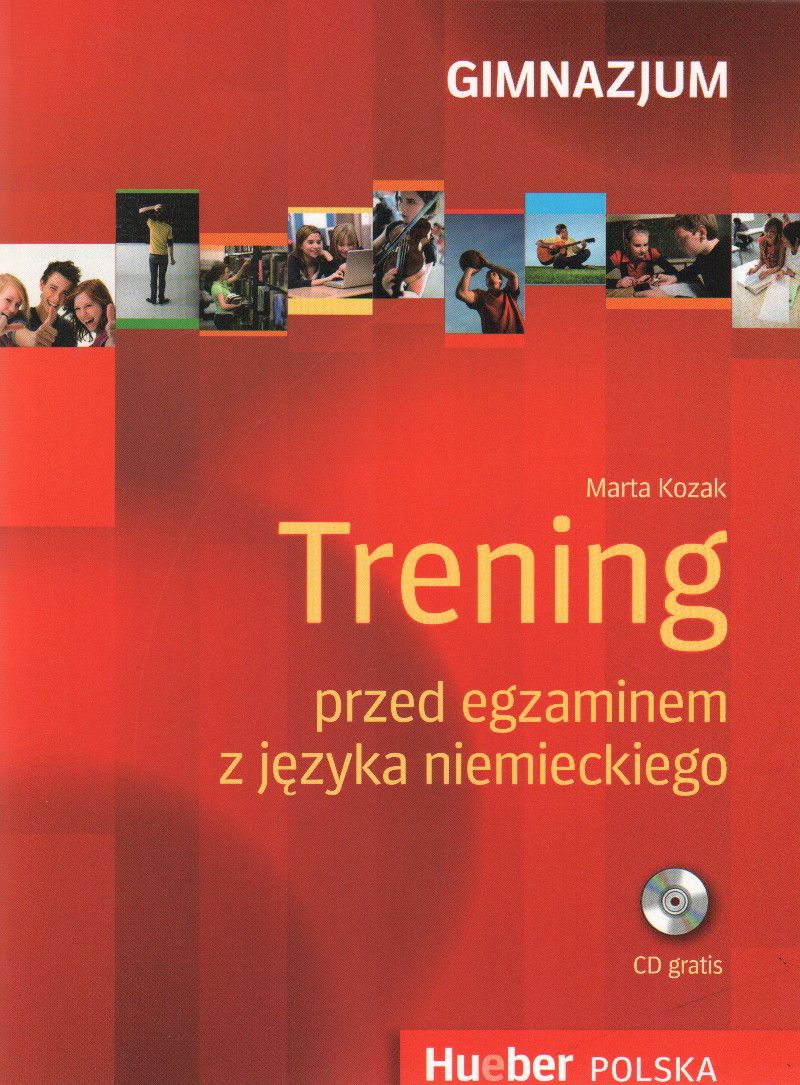 Trening przed egzaminem z języka niemieckiego gimnazjum z płytą CD