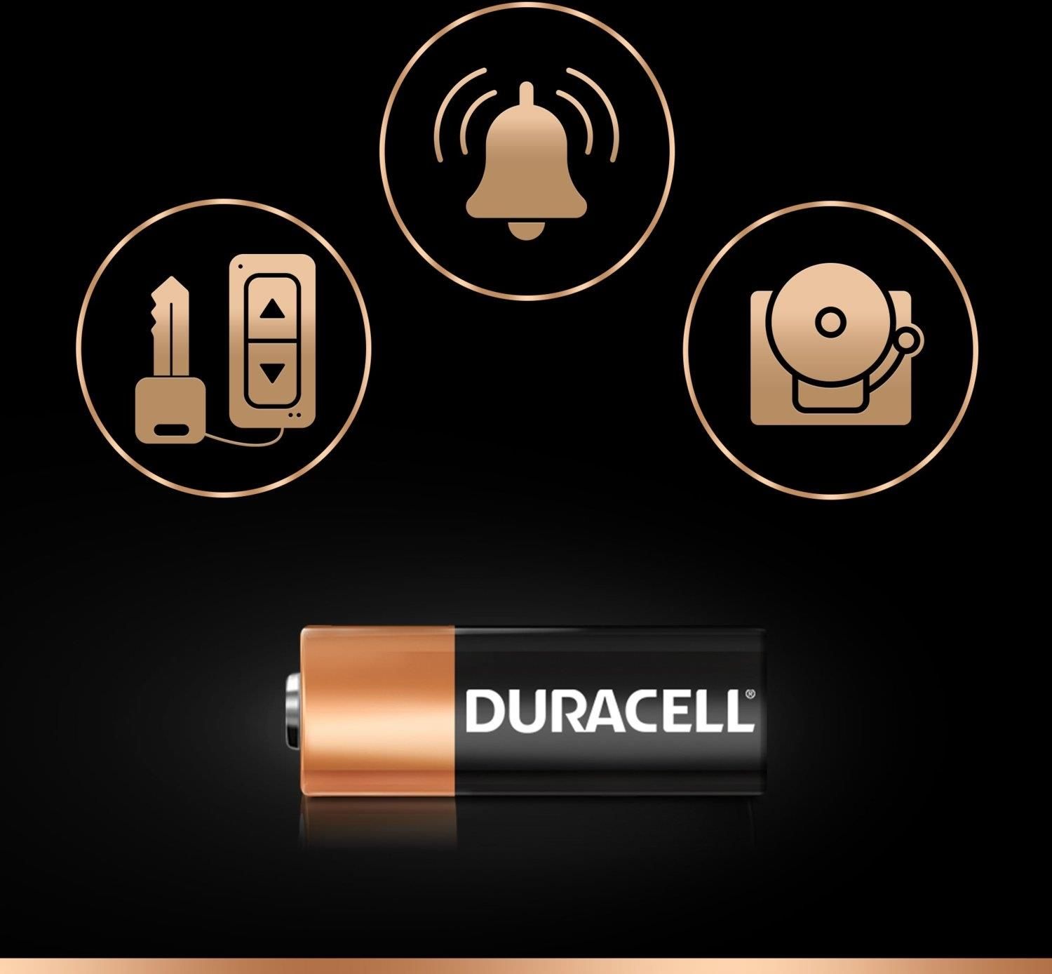 10x Duracell MN27 A27 V27A L828 GP27A - Batteria Alcalina 18mAh 12V - Foto 3