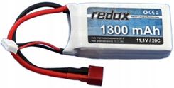 Integral Akumulator Litowo Polimerowy LiPo Redox 1300mAh 11,1V 20C Pakiet do Rc