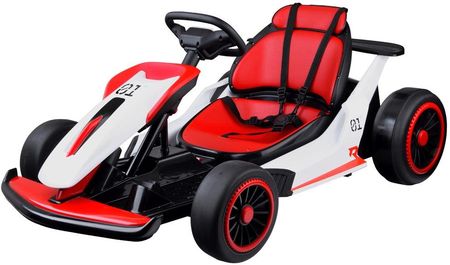 Jokomisiada Gokart Na Akumulator Z Funkcją Driftu Bolid Autko Dla Dziecka Pa0308 Czerwony - zdjęcie 6