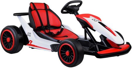 Jokomisiada Gokart Na Akumulator Z Funkcją Driftu Bolid Autko Dla Dziecka Pa0308 Czerwony - zdjęcie 5
