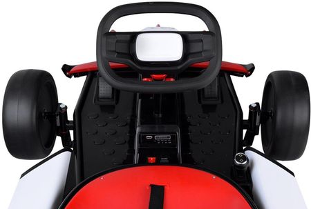 Jokomisiada Gokart Na Akumulator Z Funkcją Driftu Bolid Autko Dla Dziecka Pa0308 Czerwony - zdjęcie 2