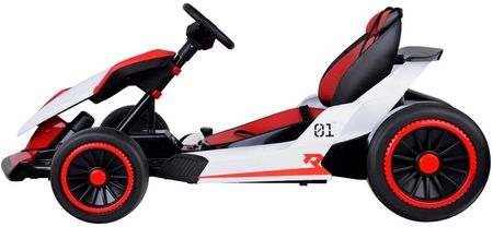 Jokomisiada Gokart Na Akumulator Z Funkcją Driftu Bolid Autko Dla Dziecka Pa0308 Czerwony - zdjęcie 4