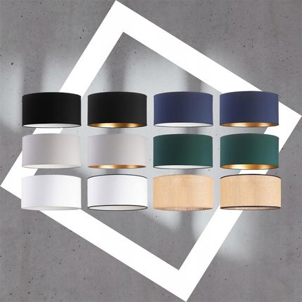 Tornado Lights Lampa Stojąca Podłogowa Trójnóg Metalowy Abażur Welur Czarny Ox000443 - zdjęcie 6