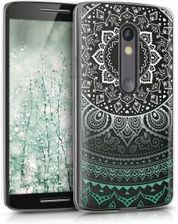 Kwmobile Przezroczyste Etui Z Wzorem Indyjskie Słońce Dla Lenovo Moto X Play