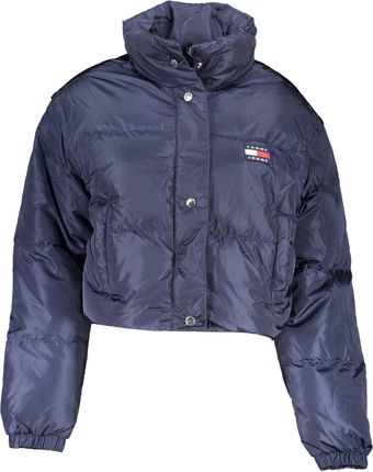 TOMMY JEANS TJW BADGE CROP VEST DOWN PUFFER kamizelka damska, rozmiar:L, Tommy Jeans kolory:C87 - Twilight Navy