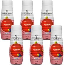 Zdjęcie Sodastream 6X Syrop Red Berries Zero Owoce Leśne Koncentrat Do Wody 440ml - Sępopol