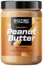 Zdjęcie Scitec Nutrition Peanut Butter Crunchy Krem Orzechowy 100% 400g - Pyskowice