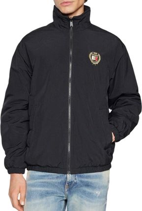Tommy Hilfiger czarna kurtka wiatrówka - Xxl