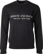 A|X ARMANI EXCHANGE Bluza męska - Sweter, Logo Navy 2XL