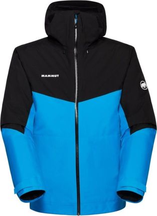 MAMMUT Convey 3 w 1 HS Kurtka z kapturem Mężczyźni GLACIER BLUE-BLACK GLACIER BLUE-BLACK XXL