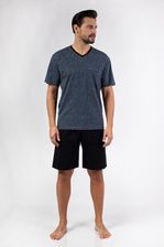 Zdjęcie Piżama męska Regina 481 grafitowa duże rozmiary - Nowe Brzesko