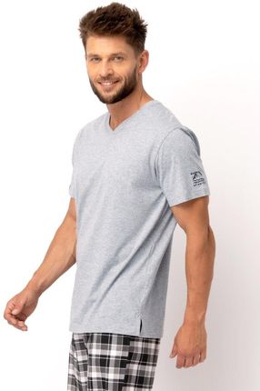 PIŻAMA MĘSKA MNS 460 KR R.3XL-4XL - zdjęcie 2