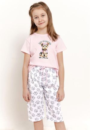 Piżama dziewczęca Taro 3388/3389 Pixie róż