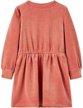 Sukienka dziecięca rozkloszowana różowa 104