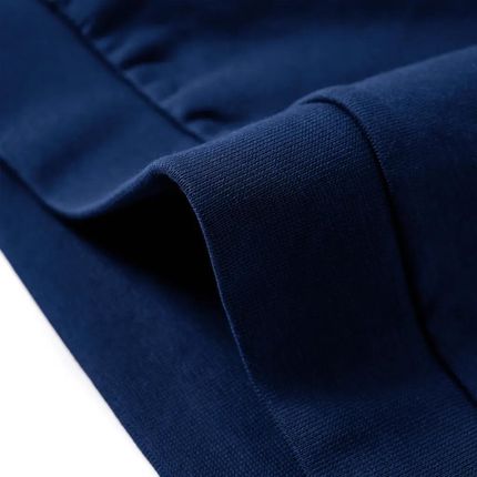 Bluza dziecięca z cekinowym kotem, granatowa, rozmiar 104, 3-4 lata - zdjęcie 3