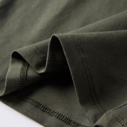 Dziecięca koszulka khaki z jeleniem, rozmiar 104 - zdjęcie 2