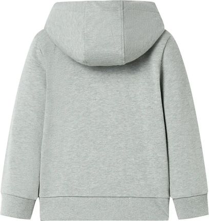 Bluza dziecięca z kapturem jasne khaki 128 (7-8 lat) - zdjęcie 3