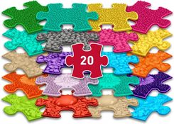 Zdjęcie Mata Sensoryczna Ortopedyczna ZESTAW 20w1 MINI PUZZLE 20x SENSORYKA MUFFIK / MFK-051 - Trzebinia