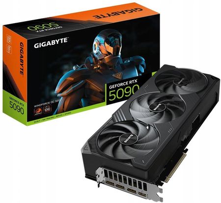 Gigabyte   GeForce RTX 5090 Windforce OC 32GB GDDR7 (GVN5090WF3OC32GD)