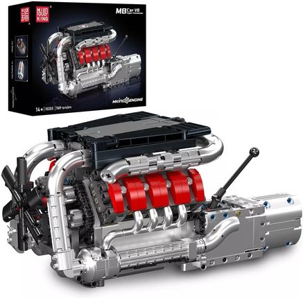 Mould King Klocki Silnik Mercedes-Benz V8 10203