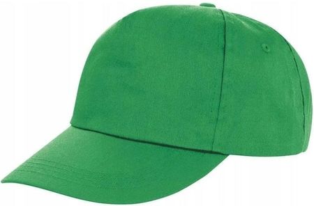 Zielona czapka z daszkiem bejsbolówka rzep unisex