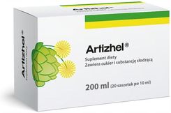 ARTIZHEL Wsparcie Wątroby i Metabolizmu Odchudzanie 10ml 20sasz.