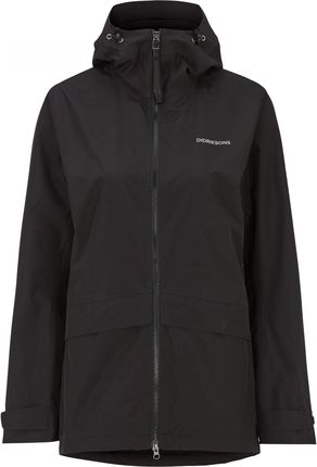 Didriksons Nordic, Kurtka Przeciwdeszczowa, Damskie, Czarny, 48 4Xl