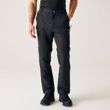 Zdjęcie Regatta Spodnie Trekkingowe Męskie Leesville Zip Off Z Odpinanymi Nogawkami Szare - Toszek