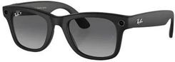Zdjęcie Meta Ray-Ban Wayfarer - Large Glasses (Graphite/Matte Black)  - szybka bezpieczna dostawa lub możliwość darmowego odbioru w 22 miastach - Szklarska Poręba
