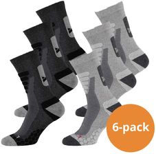 Zdjęcie Skarpety turystyczne Xtreme 6-pack Multi szary - Śrem