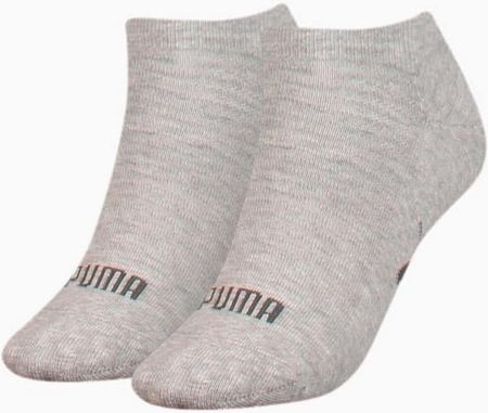 Skarpety damskie Puma SNEAKER 2-PACK szare 90795503