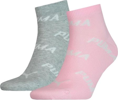 Skarpety damskie Puma BWT QUARTER 2-PACK wielokolorowe 90794804