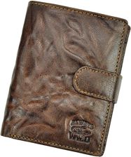 Portfel Męski Skórzany ALWAYS WILD Skóra Licowa Duży Pionowy Z Zapięciem RIFD N4L-BC 9913 12,5 x 10,5 x 2 [cm]