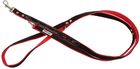 Barry King Smycz wzór pieski odblask neo taśma podwójna 25mm/220cm czerwona