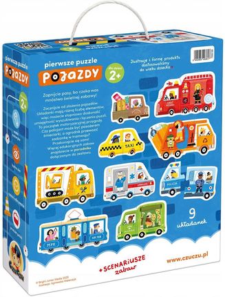 CzuCzu Pierwsze puzzle Pojazdy 2+ (28 el.) - - Ceny i opinie