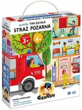 Zdjęcie CzuCzu Puzzle Tak działa Straż pożarna, 40 elementów  - Kwidzyn