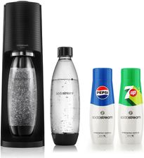 Zdjęcie Ekspres SodaStream Terra czarny + 2 butelki + Pepsi + 7UP - Kolbuszowa