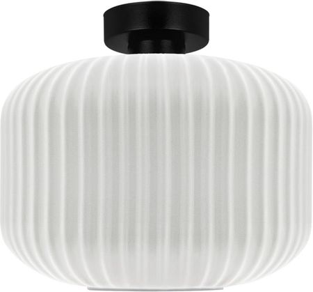 Lampa sufitowa z białym kloszem do sypialni K-5643 z serii SPARTA