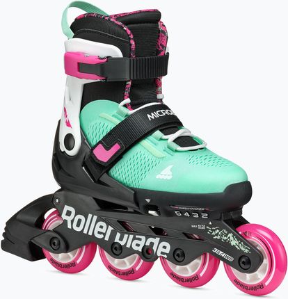 Rolki Dziecięce Rollerblade Microblade Xt Jr Black/Sea Green