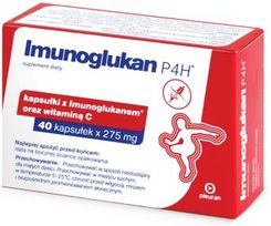 Pleuran Imunoglukan P4H 40szt. - dobre Pozostałe suplementy