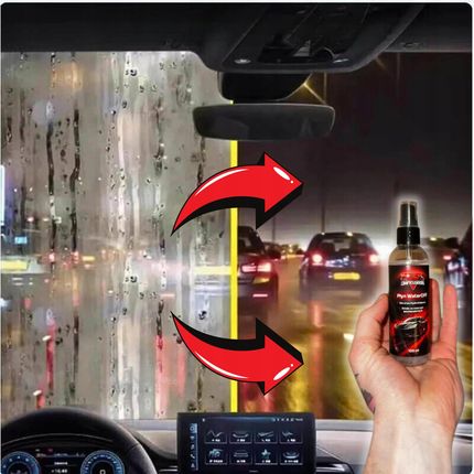 Craftcleaners Płyn Hydrofobowy Do Szyb Auta WaterOFF 100ml 2szt. + Gąbka + Rękawice - zdjęcie 6