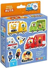 Zdjęcie CzuCzu Puzzle do pary Auta 18m+, 16 elementów - Parczew