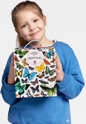 CzuCzu Puzzlove Motyle Puzzle, 200 elementów - zdjęcie 4